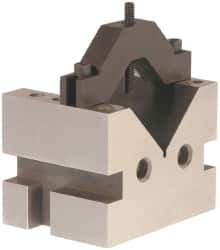 Suburban Tool - 1-5/8" Max Capacity, 90° Angle, Hardened Steel V-Block - 2-1/2" Long x 2-1/2" Wide x 2" High, Sold as Matched Pair - Industrial Tool & Supply