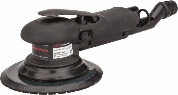 Ingersoll-Rand - 12,000 OPM, 15.5 CFM Air Consumption, Palm Air Orbital Sander - Round Pad, 1/4 NPT Inlet - Industrial Tool & Supply