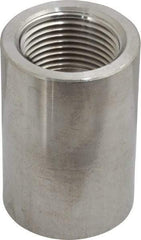 Merit Brass - 3/4" Grade 304/304L Stainless Steel Pipe Coupling - FNPT x FNPT End Connections, 3,000 psi - Industrial Tool & Supply