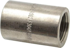 Value Collection - 3/4 x 1/4" Grade 304/304L Stainless Steel Pipe Reducer Coupling - FNPT x FNPT End Connections, 3,000 psi - Industrial Tool & Supply
