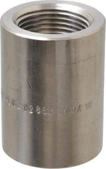 Merit Brass - 1 x 1/2" Grade 304/304L Stainless Steel Pipe Reducer Coupling - FNPT x FNPT End Connections, 3,000 psi - Industrial Tool & Supply