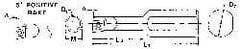 Everede Tool - 0.563" Min Bore Diam, 6" OAL, 1/2" Shank Diam, Indexable Boring Bar - TPG Insert, Screw Holding Method - Industrial Tool & Supply