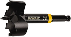 DeWALT - 1-3/8", 7/16" Hex Shank, Bright Finish, Steel Self Feed Drill Bit - Industrial Tool & Supply