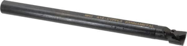 Kennametal - 23.62mm Min Bore Diam, 10" OAL, 3/4" Shank Diam, A-CTFP Indexable Boring Bar - TP.. Insert, Clamp Holding Method - Industrial Tool & Supply