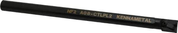 Kennametal - 15.24mm Min Bore Diam, 8" OAL, 1/2" Shank Diam, A-CTLP Indexable Boring Bar - TP.. Insert, Clamp Holding Method - Industrial Tool & Supply