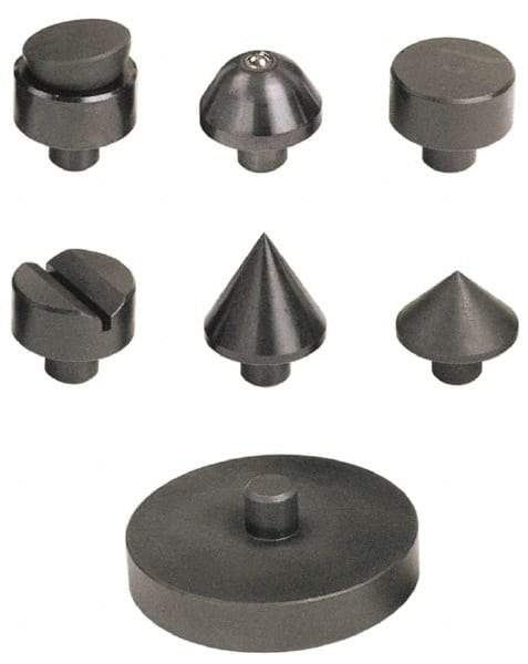 Value Collection - 1" Diam Screw Jack Pad - For SPI Support Screw Jacks - Industrial Tool & Supply