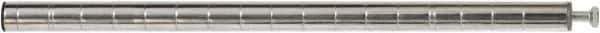Eagle MHC - 1" Wide, 18 High, Open Shelving Accessory/Component - Stainless Steel, Stainless Steel Finish, Use with Eagle MHC Shelving - Industrial Tool & Supply