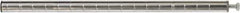 Eagle MHC - 1" Wide, 18 High, Open Shelving Accessory/Component - Stainless Steel, Stainless Steel Finish, Use with Eagle MHC Shelving - Industrial Tool & Supply