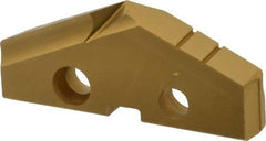 Allied Machine and Engineering - 1-27/32" Diam x 1/4" Thick, Seat Code 3, 132° Included Angle Spade Drill Insert - TiN Coated, Cobalt, Series GEN2 T-A - Industrial Tool & Supply