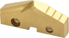 Allied Machine and Engineering - 1-15/16" Diam x 5/16" Thick, Seat Code 4, 132° Included Angle Spade Drill Insert - TiN Coated, High Speed Steel, Series GEN2 T-A - Industrial Tool & Supply