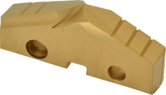 Allied Machine and Engineering - 1-31/32" Diam x 5/16" Thick, Seat Code 4, 132° Included Angle Spade Drill Insert - TiN Coated, High Speed Steel, Series GEN2 T-A - Industrial Tool & Supply