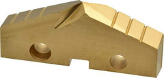 Allied Machine and Engineering - 2-1/16" Diam x 5/16" Thick, Seat Code 4, 132° Included Angle Spade Drill Insert - TiN Coated, High Speed Steel, Series GEN2 T-A - Industrial Tool & Supply