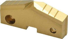 Allied Machine and Engineering - 2-5/8" Diam x 7/16" Thick, Seat Code 5, 144° Included Angle Spade Drill Insert - TiN Coated, High Speed Steel, Series GEN2 T-A - Industrial Tool & Supply