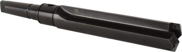 Allied Machine and Engineering - Series 5, 2-1/2 to 3-1/2" Diam, 5MT Taper Shank, Straight Flute Spade Drill - 10-3/4" Max Depth, 15-5/16" Body Length, 20-15/16" OAL, Standard Length, Through Coolant - Industrial Tool & Supply