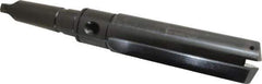Allied Machine and Engineering - Series 5, 2-1/2 to 3-1/2" Diam, 5MT Taper Shank, Straight Flute Spade Drill - 6-3/4" Max Depth, 11-5/16" Body Length, 16-15/16" OAL, Short Length, Through Coolant - Industrial Tool & Supply