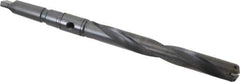 Allied Machine and Engineering - Series 2, 31/32 to 1-3/8" Diam, 3MT Taper Shank, Helical Flute Spade Drill - 7-3/8" Max Depth, 10-15/64" Body Length, 13-25/32" OAL, Standard Length, Through Coolant - Industrial Tool & Supply