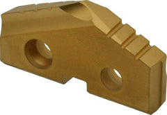 Allied Machine and Engineering - 1-3/16" Diam x 3/16" Thick, Seat Code 2, 132° Included Angle Spade Drill Insert - TiN Coated, Carbide, Grade P40, Series T-A - Industrial Tool & Supply