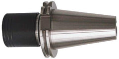 Bilz - BT50 Taper Shank Tension & Compression Tapping Chuck - 13/16 to 1-3/8" Tap Capacity, 144mm Projection, Size 3 Adapter, Quick Change - Exact Industrial Supply