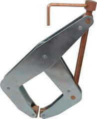 Kant Twist - 6,000 Lb, 12" Max Opening, 5" Open Throat Depth, 7" Closed Throat Depth, Cantilever Clamp - High Tensile Steel Jaw, T-Handle, 16-1/2" OAL, 16-1/2" Max Width - Industrial Tool & Supply