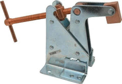 Kant Twist - 3,200 Lb Holding Capacity, 6" Max Opening Capacity, Manual Hold Down Clamp - 3-3/4" Clamp Length, 3-3/4" Clamp Width, 6-7/8" Clamp Height, Steel - Industrial Tool & Supply