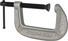 Wilton - Light-Duty 3" Max Opening, 2" Throat Depth, Ductile Iron Standard C-Clamp - 1,430 Lb Capacity, 0" Min Opening, Standard Throat Depth - Industrial Tool & Supply