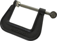 Wilton - Light-Duty 2-1/2" Max Opening, 2-5/16" Throat Depth, Ductile Iron Standard C-Clamp - 550 Lb Capacity, 0" Min Opening, Standard Throat Depth, Steel Screw - Industrial Tool & Supply