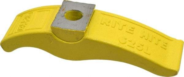 Bessey - 5/8" Stud, 3-1/2" Max Clamping Height, Steel, Adjustable & Self-Positioning Strap Clamp - 6-3/4" Long, 1-3/4" Wide, 1-5/8" High - Industrial Tool & Supply
