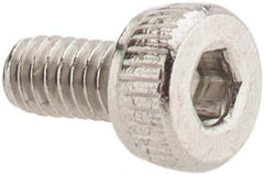 Value Collection - M2x0.40 Metric Coarse Hex Socket Drive, Socket Cap Screw - Grade 18-8 & Austenitic A2 Stainless Steel, Fully Threaded, 4mm Length Under Head - Industrial Tool & Supply