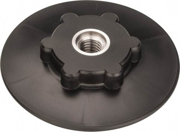 3M - 4-1/2" Max Diam, Abrasive Disc Hub - 5/8-11 Female - Industrial Tool & Supply