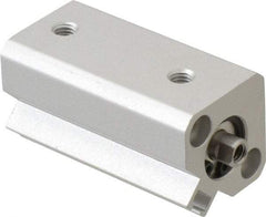 SMC PNEUMATICS - 3/4" Stroke x 1/2" Bore Double Acting Air Cylinder - 10-32 Port, 8-32 Rod Thread, 145 Max psi, 15 to 160°F - Industrial Tool & Supply