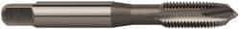 OSG - M8x1.00 Metric Fine, 3 Flute, Bright Finish, High Speed Steel Spiral Point Tap - Plug Chamfer, Right Hand Thread, 2-23/32" OAL, 1-1/8" Thread Length, 0.318" Shank Diam, Series 142 - Exact Industrial Supply