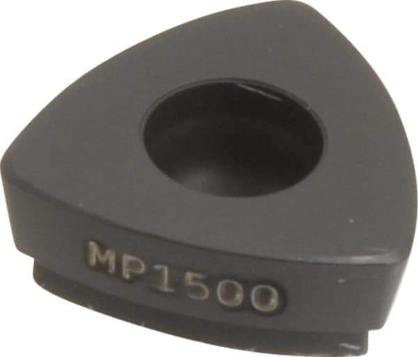 Seco - 218.19125 MD10 Grade MP1500 Carbide Milling Insert - TiCN/Al2O3 Finish, 0.156" Thick, 0.35" Inscribed Circle, 0.031" Corner Radius - Industrial Tool & Supply