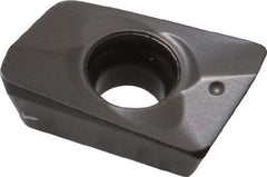 Seco - XOMX120408 D14 Grade MP1500 Carbide Milling Insert - TiCN/Al2O3 Finish, 0.163" Thick, 0.031" Corner Radius - Industrial Tool & Supply