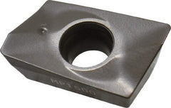 Seco - XOMX180608 D16 Grade MP1500 Carbide Milling Insert - TiCN/Al2O3 Finish, 1/4" Thick, 0.031" Corner Radius - Industrial Tool & Supply