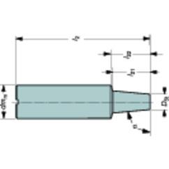 AE12-A16-CS-075 Milling Cutters With Exchangeable Solid Cutting Head - Industrial Tool & Supply