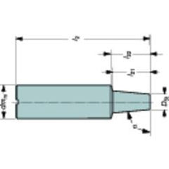 AE12-A16-CS-075 Milling Cutters With Exchangeable Solid Cutting Head - Industrial Tool & Supply