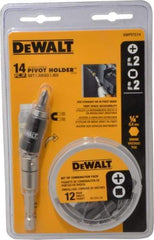 DeWALT - 14 Piece, Screwdriver Bit Set - #2 Phillips, #2 Square Recess - Industrial Tool & Supply
