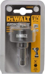 DeWALT - 1-1/4" Diam, 5/8" Cutting Depth, Hole Saw - Bi-Metal Saw, Toothed Edge - Industrial Tool & Supply