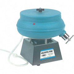 Raytech - 0.22 Cu Ft, 1 hp, Dry Operation Vibratory Tumbler - Flow Through Drain, Tilt Feature - Industrial Tool & Supply