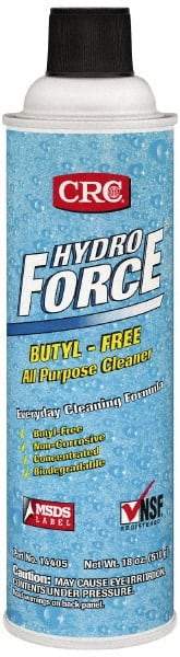 CRC - 20 oz Aerosol All-Purpose Cleaner - Aerosol, Unscented - Industrial Tool & Supply
