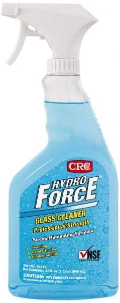 CRC - 30 oz Bottle Glass Cleaner - 30 Oz. Ammonium Bifluoride Glass Cleaner - Industrial Tool & Supply