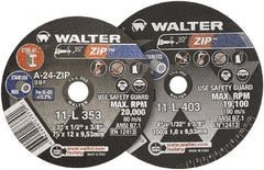 WALTER Surface Technologies - Cutoff Wheel - Industrial Tool & Supply