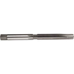 Union Butterfield - 7/16" Diam, Straight Shank, 2-3/4" Flute, Hand Reamer - Industrial Tool & Supply