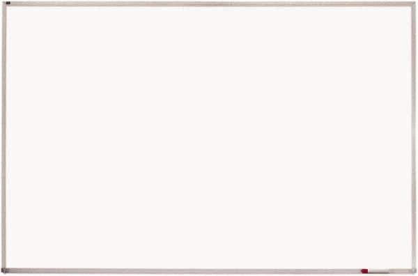 Quartet - 48" High x 96" Wide Dry Erase - Melamine, Includes Accessory Tray/Rail & Mounting Kit - Industrial Tool & Supply