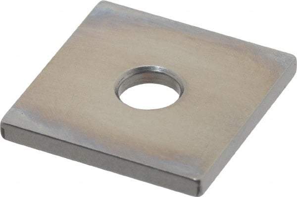 Mitutoyo - 0.1003" Square Steel Gage Block - Accuracy Grade 0, Includes Certificate of Inspection - Industrial Tool & Supply