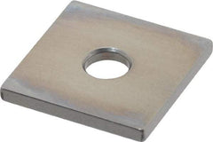 Mitutoyo - 0.1003" Square Steel Gage Block - Accuracy Grade 0, Includes Certificate of Inspection - Industrial Tool & Supply