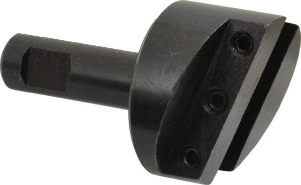 Interstate - 1-1/2" Head, 1/2" Shank Diam, 1 Bit Per Cutter, 5/16" Tool Bit, Fly Cutter - Straight Shank - Industrial Tool & Supply