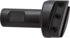 Made in USA - 1-1/2" Head, 3/4" Shank Diam, 1 Bit Per Cutter, 3/8" Tool Bit, Fly Cutter - Straight Shank - Industrial Tool & Supply