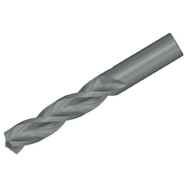 Kennametal - 10.4mm 130° Solid Carbide Jobber Drill - Uncoated, Right Hand Cut, Spiral Flute, Straight Shank, 118mm OAL, Standard Point - Industrial Tool & Supply