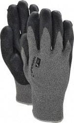 Honeywell - Size XL (10), ANSI Cut Lvl 4, Abrasion Lvl 4, Nitrile Coated Cut Resistant Gloves - Palm & Fingers Coated, HPPE/Stainless Steel Blend Lining, Knit Wrist, Gray/Gray, Paired - Industrial Tool & Supply